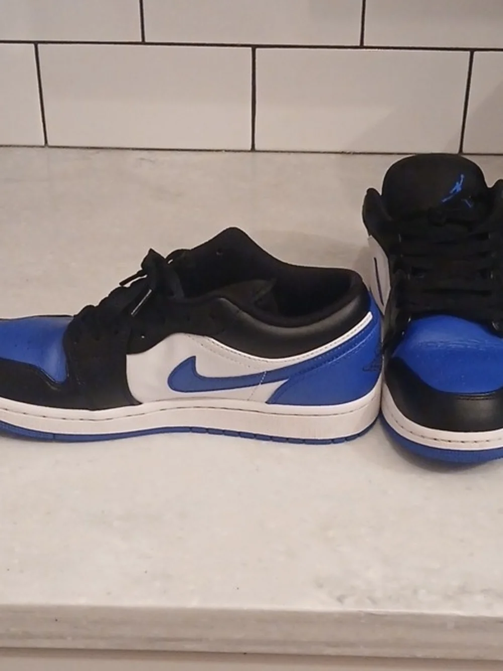 Nike Air Jordan 1 Low - Black/White/Royal Blue